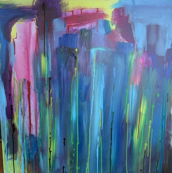 Custom Painting-Title: Come Into The Light