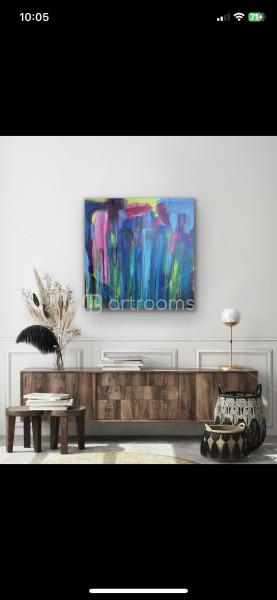 Custom Painting-Title: Come Into The Light picture