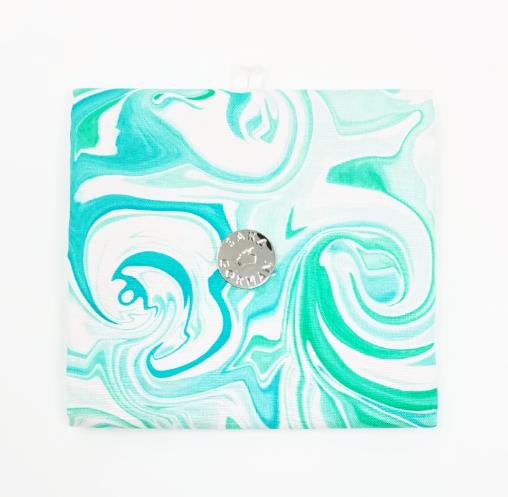 Pillfold XL Cape Coral Oversized Stylish Swirl Weekly Pill Organizer