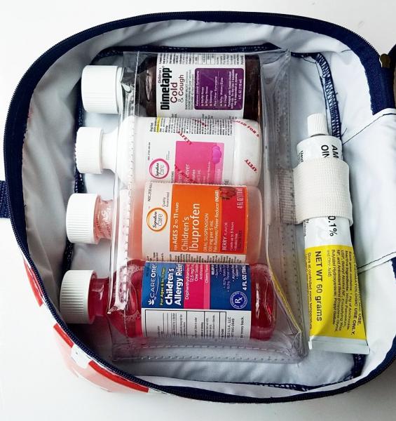 Just In Case Chloe Travel Medicine/Toiletry Bag picture