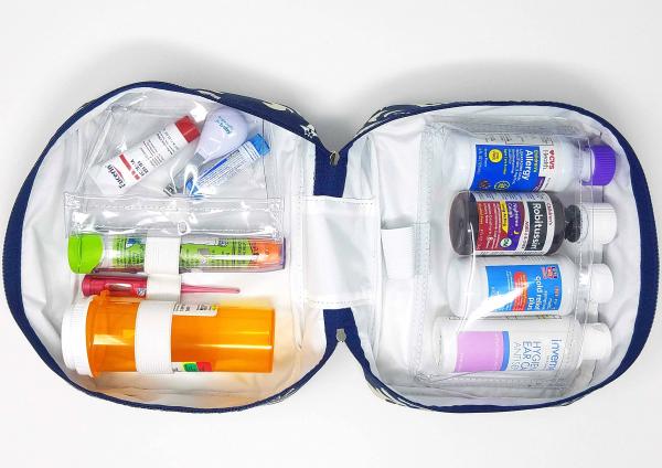 Just In Case Bordeaux Travel Medicine/Toiletry Bag picture