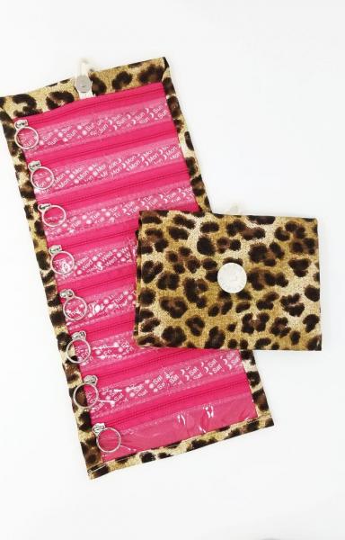 Pillfold Zoe Stylish Animal Print Weekly Pill Organizer picture