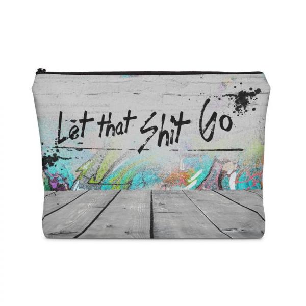 Let it Go Yoga Girl Small pouch picture