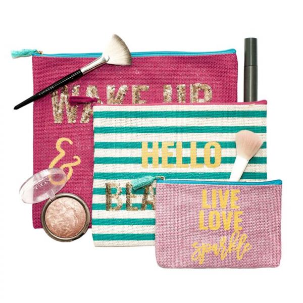 Cosmetic Bag Set | 3 Pieces