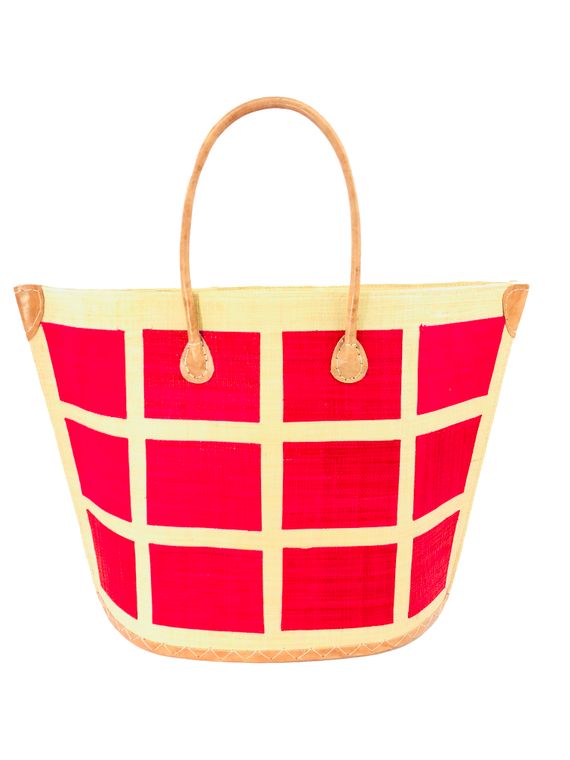 CAPRI SQUARES RED SM