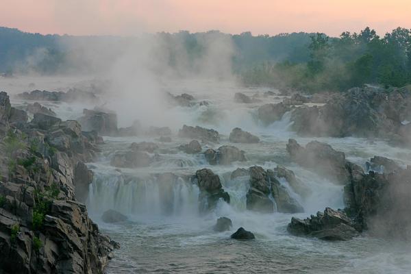 Great Falls - In Mist