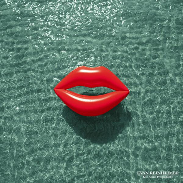 Red Lips Pool Float picture