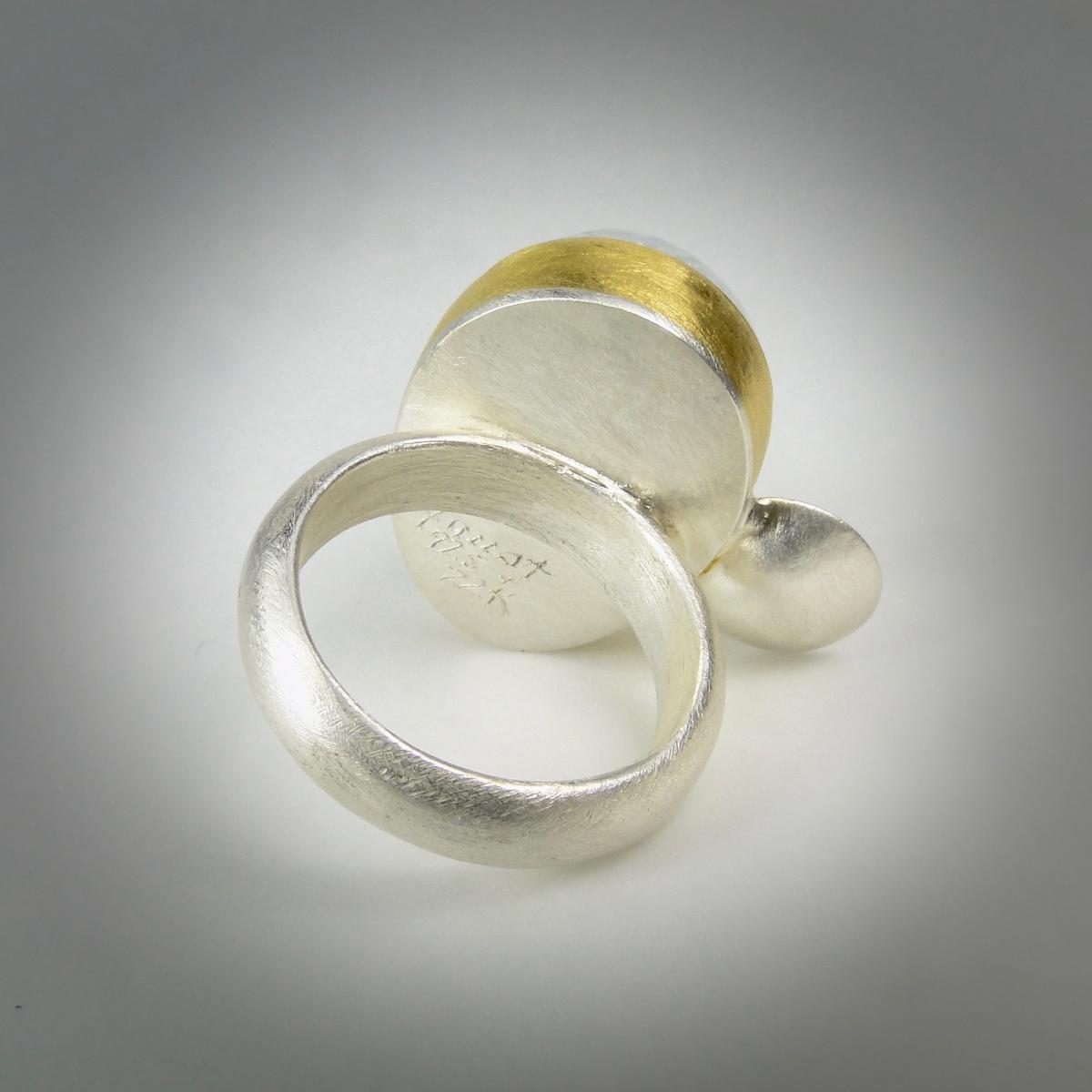 Big and Little Aquamarine Ring picture