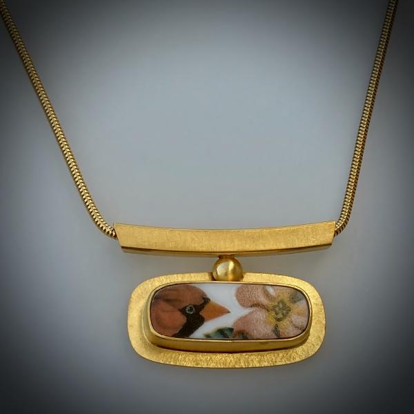 Cardinal Horizon Necklace in Gold picture