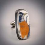Red Robin Double Banded Ring