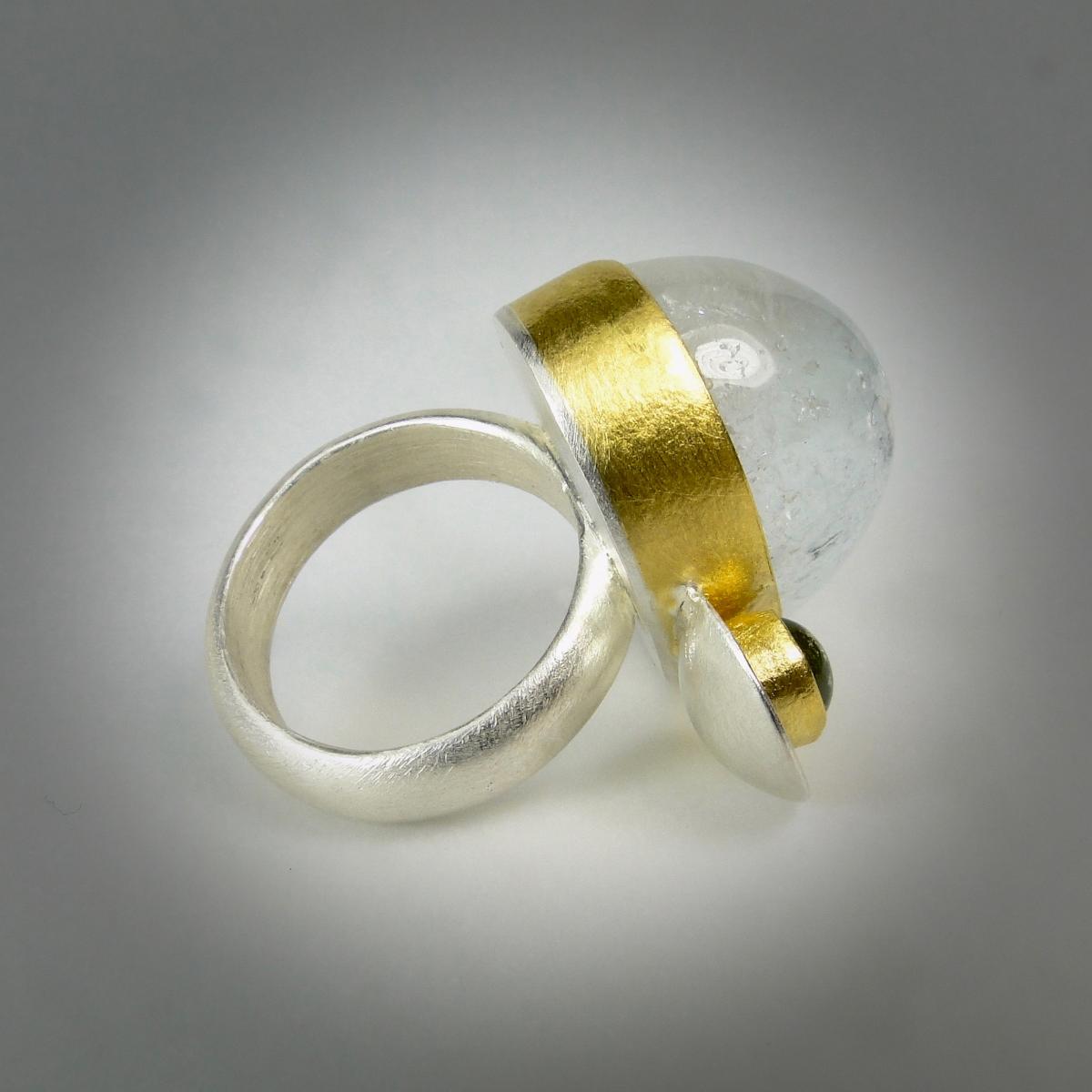 Big and Little Aquamarine Ring picture