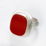 Lorelei Ring in Fire Red