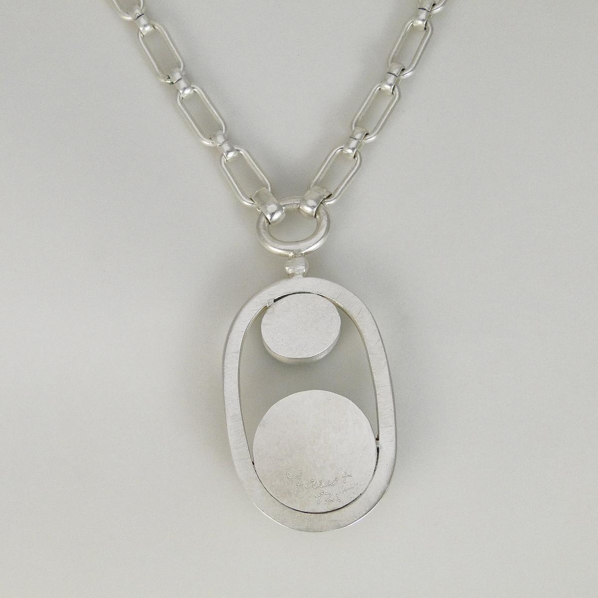 Double Oval Fob Necklace picture