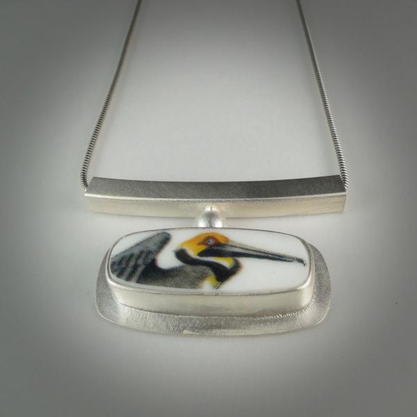 Horizon Bar Necklace Pelican picture