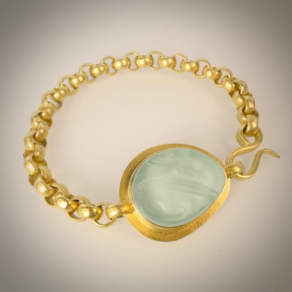 Classic Coke Bottle Bracelet in 18K Gold Vermeil picture