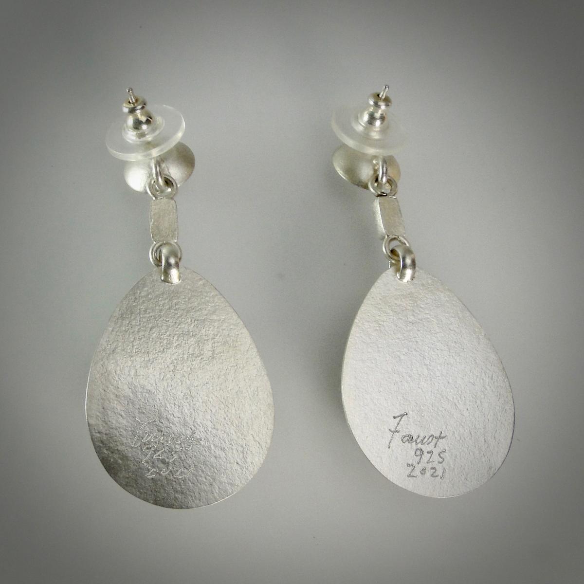 Ruby Chickadee Earrings picture