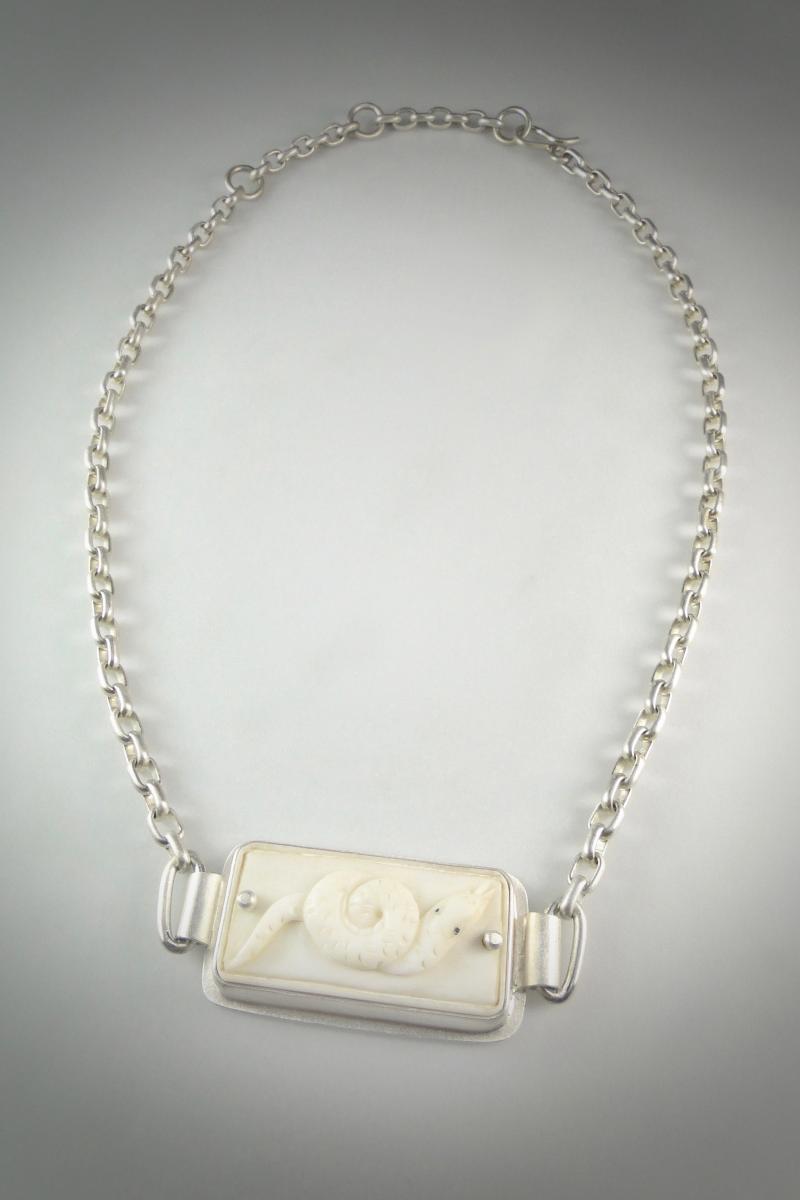 Horizontal Snake Choker Necklace picture