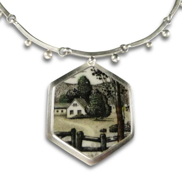 Meadow Farmhouse Hive Necklace picture