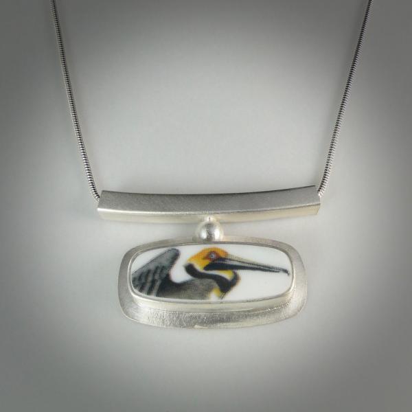 Horizon Bar Necklace Pelican picture