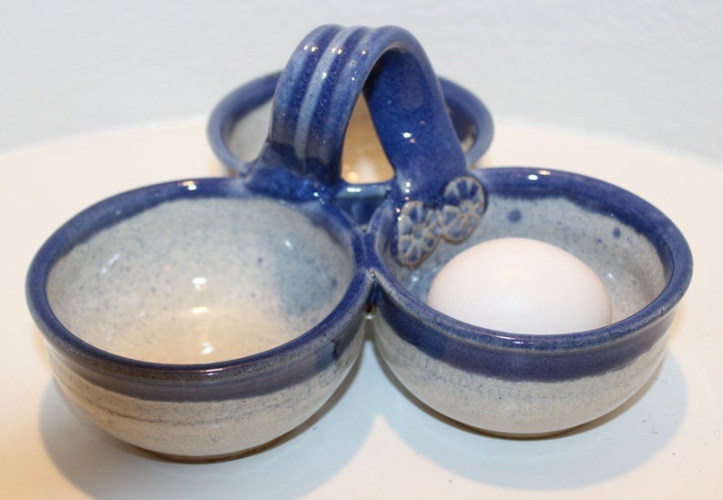 Ceramic Trio Dip Serving Dish