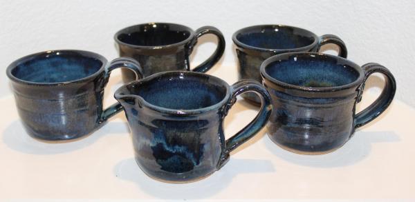 Handmade Mug Set with Creamer