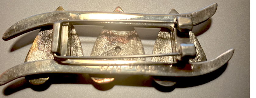 3 HeartMulti Metal Pin/Brooch picture