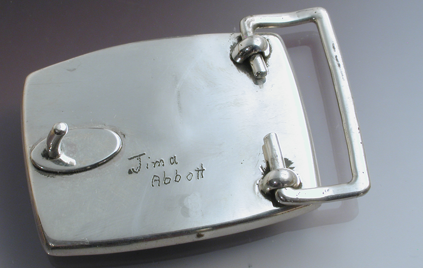Silver & Mother of Pearl Buckle picture