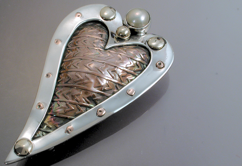 Leaf/Heart Pin/Pendant picture