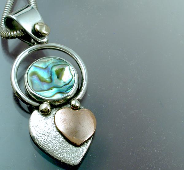 Heart on Heart Pendant