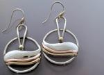 Circle Wave Earrings