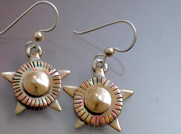 Star & circle Earrings picture