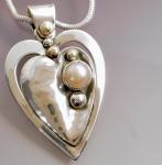 Heart in Heart Pendant