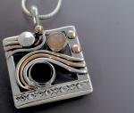 Square Wave Pendant