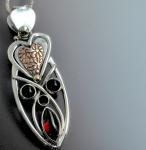 Heart on Heart Pendant