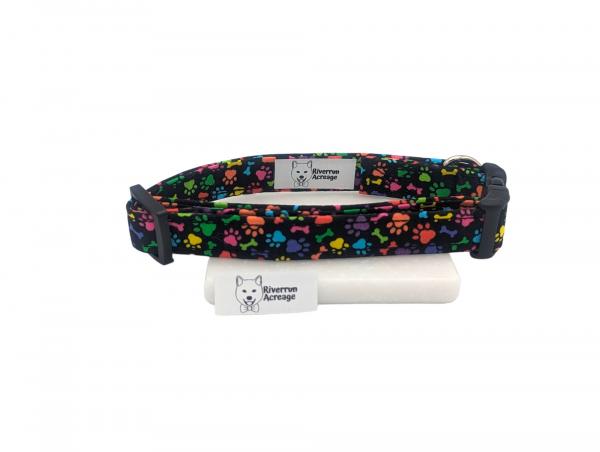 Mini Paw Prints Dog Collar picture