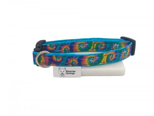 Tie Dye Dog Collar picture