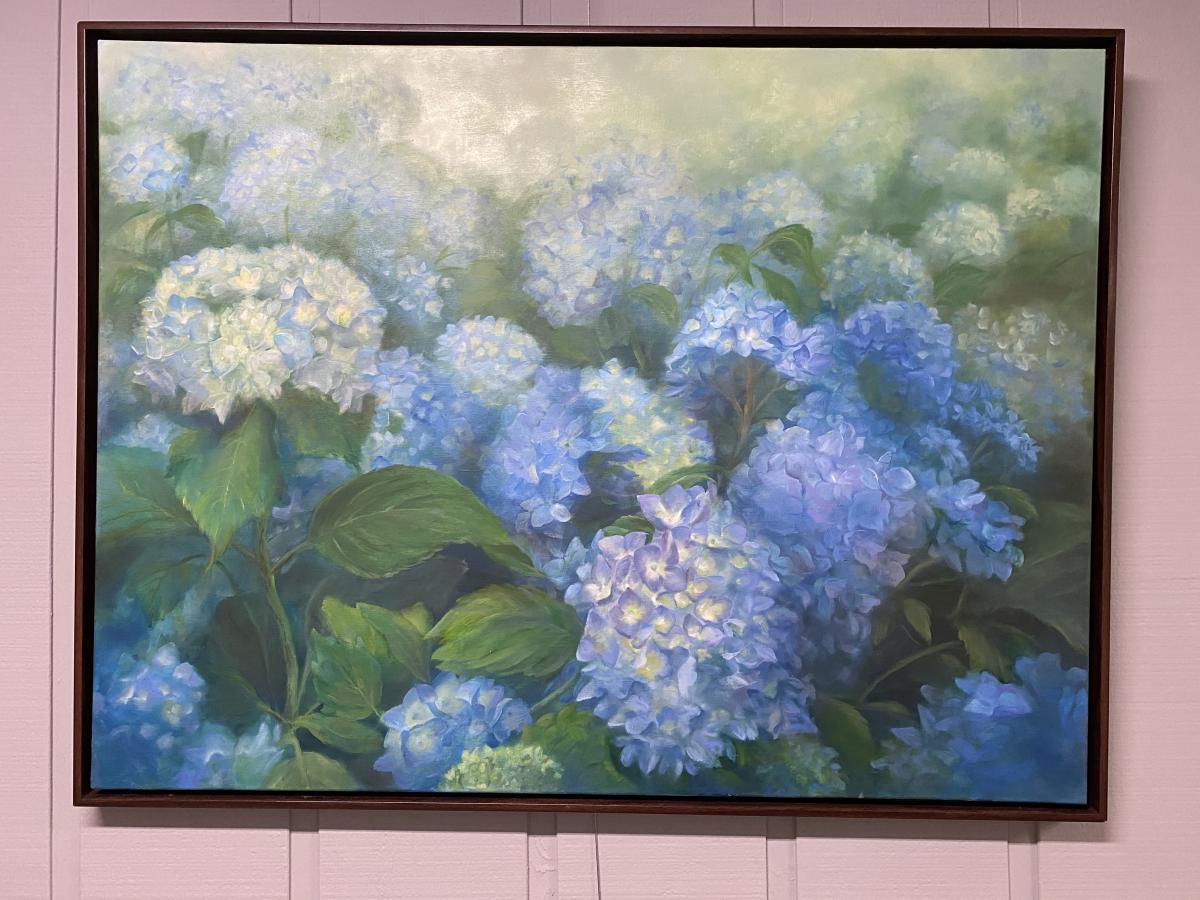 Blue Hydrangeas picture