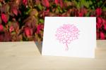 Isn't That Just Dandy (Pink) 4.25"x5.5" blank letterpress note card