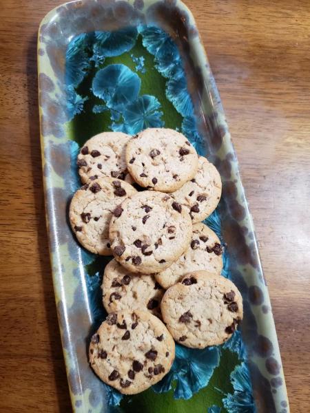 No Bake Chocolate Chip Cookies from Adam and Barbie Egenolf