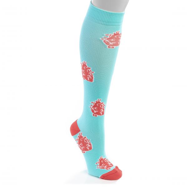 Anatomical Heart Compression Socks picture