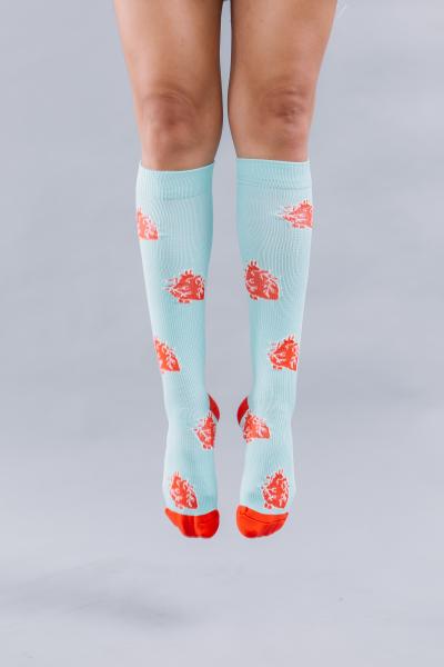 Anatomical Heart Compression Socks picture