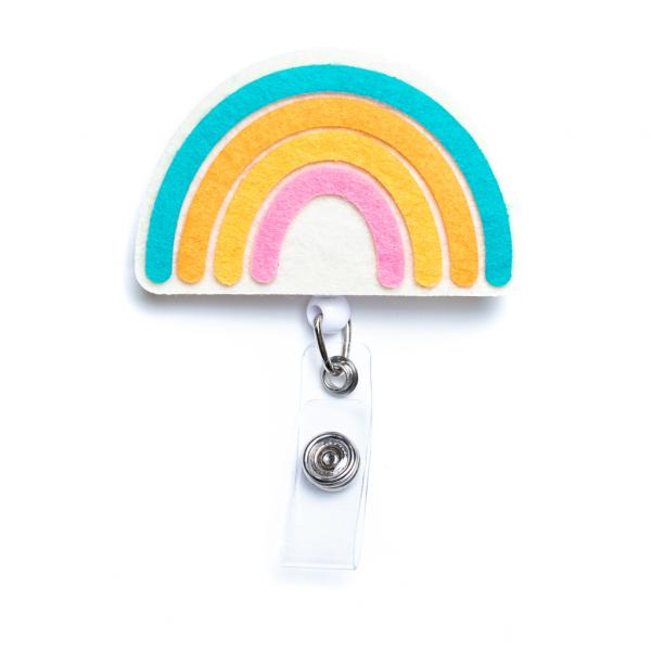 Rainbow Badge Holder picture