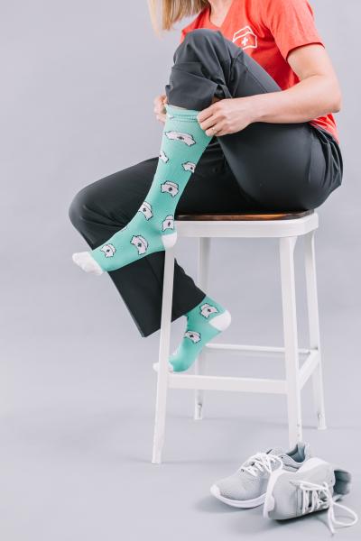 Nurse Hat Compression Socks picture