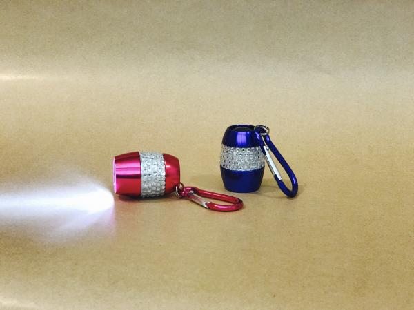 Mini LED Rhinestone Flashlight