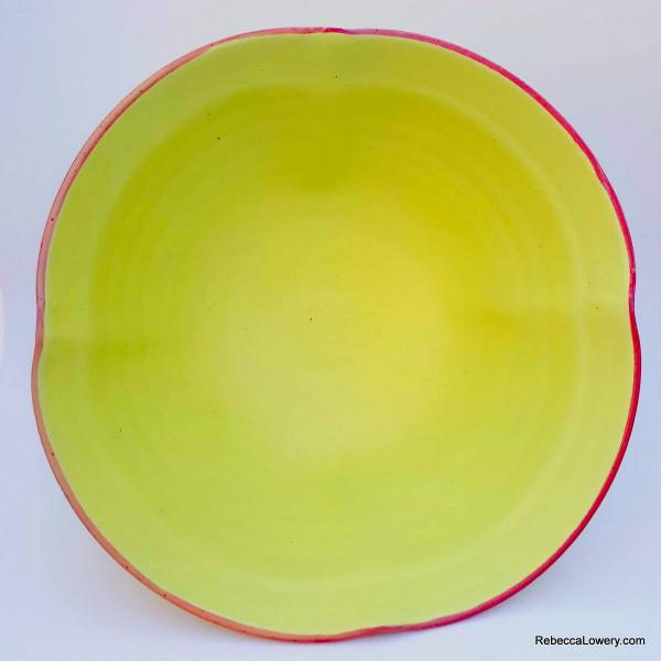 Large Yellow Serving Bowl picture