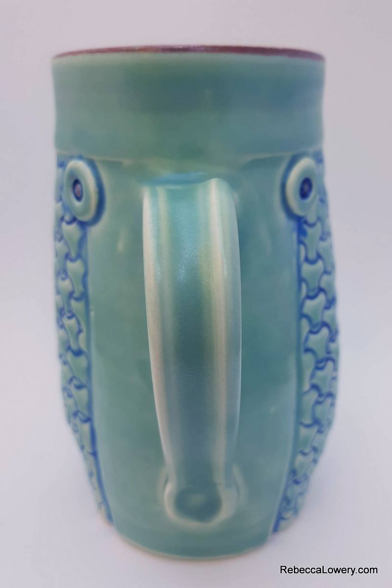 Green Textured Mug picture