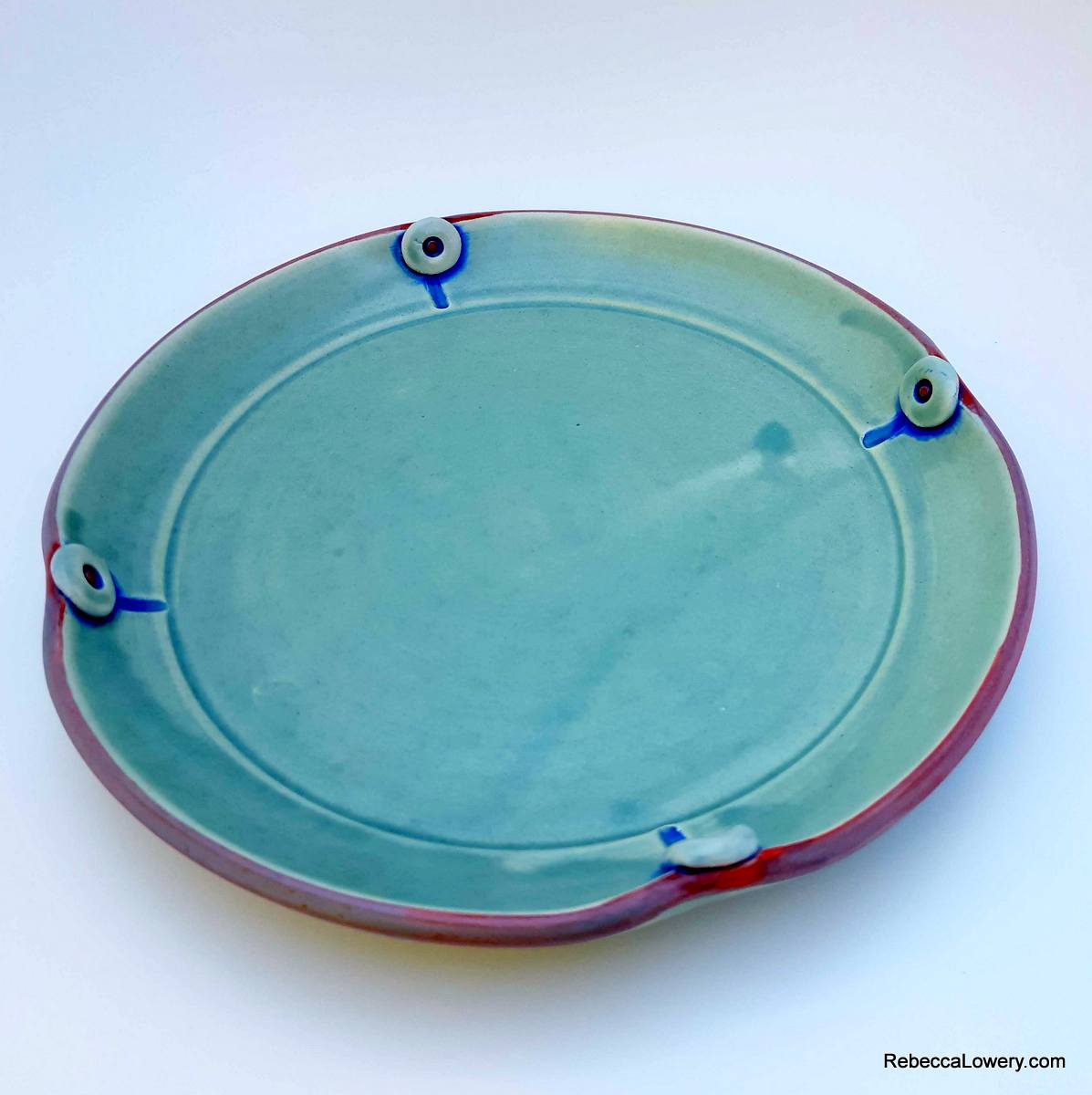 8 Inch Plates (buttons on inside) picture