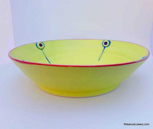 Large Yellow Serving Bowl picture