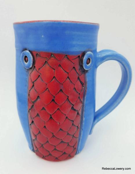 Periwinkle Dragon Mug