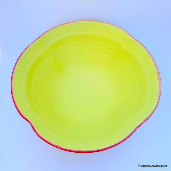 Large Yellow Serving Bowl picture
